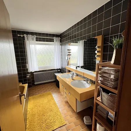 Terrasse Mit Ausblick Daire Biedenkopf